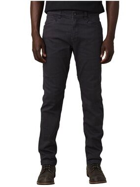 Prana NWT south Lake Slim Canvas Pants Mens 32x30 Black Stretch Outdoor Hiking